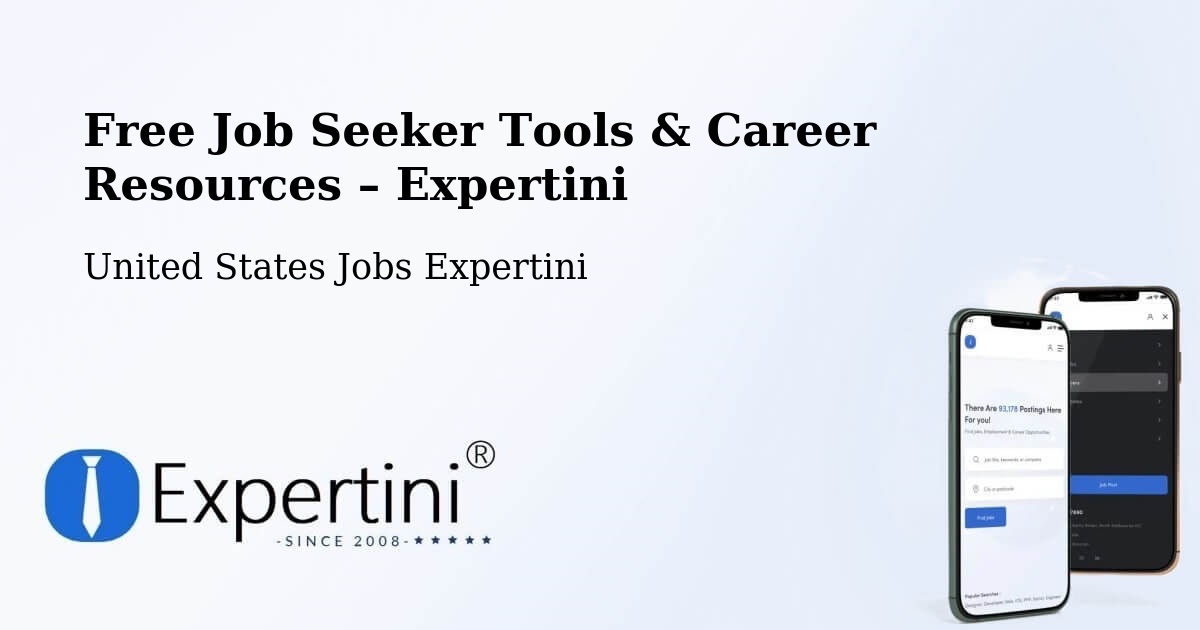 Free Job Seeker Tools & Career Resources – Steele - Steele, United States Jobs Expertini